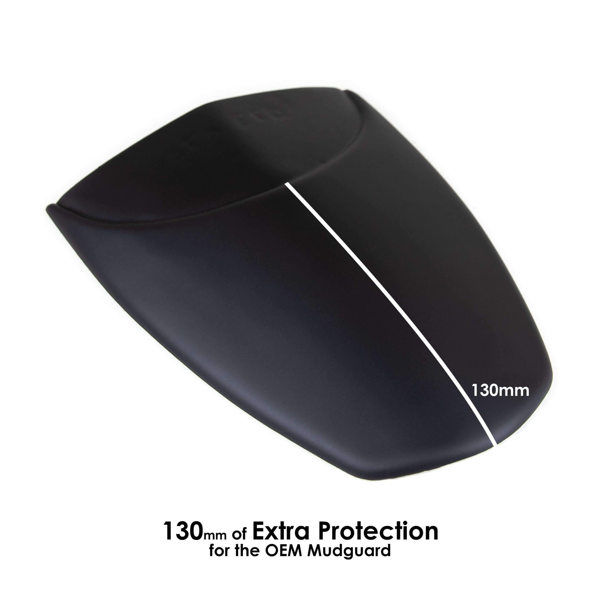 Hugger Extension | Matte Black | Kawasaki Ninja 400 2017> - Bikerr
