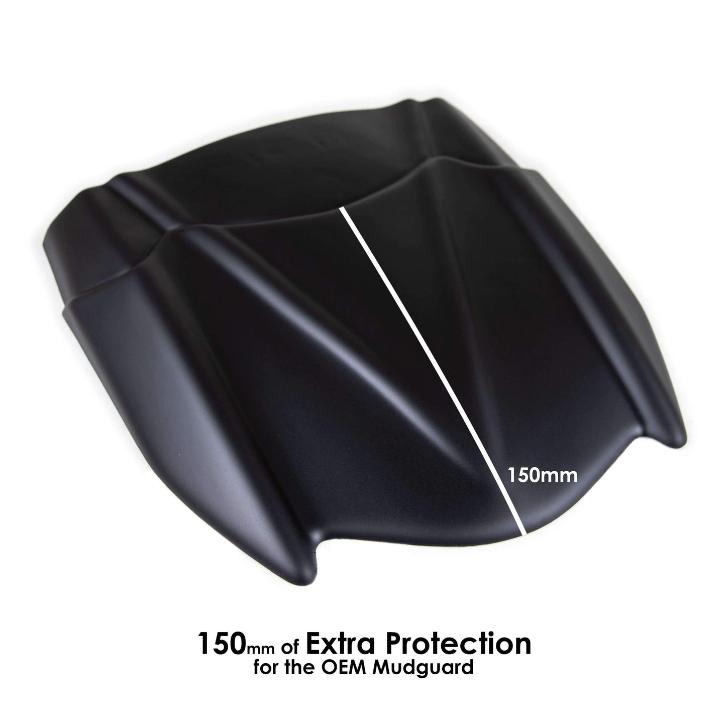 Hugger Extension | Matte Black | Kawasaki Ninja 650 R 2017> - Bikerr