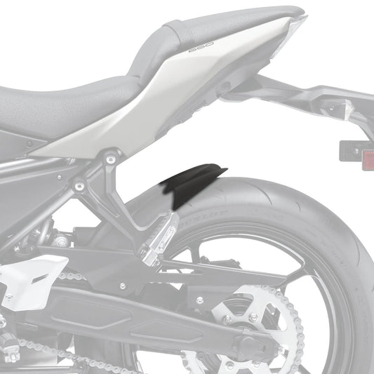 Hugger Extension | Matte Black | Kawasaki Ninja 650 R 2017> - Bikerr