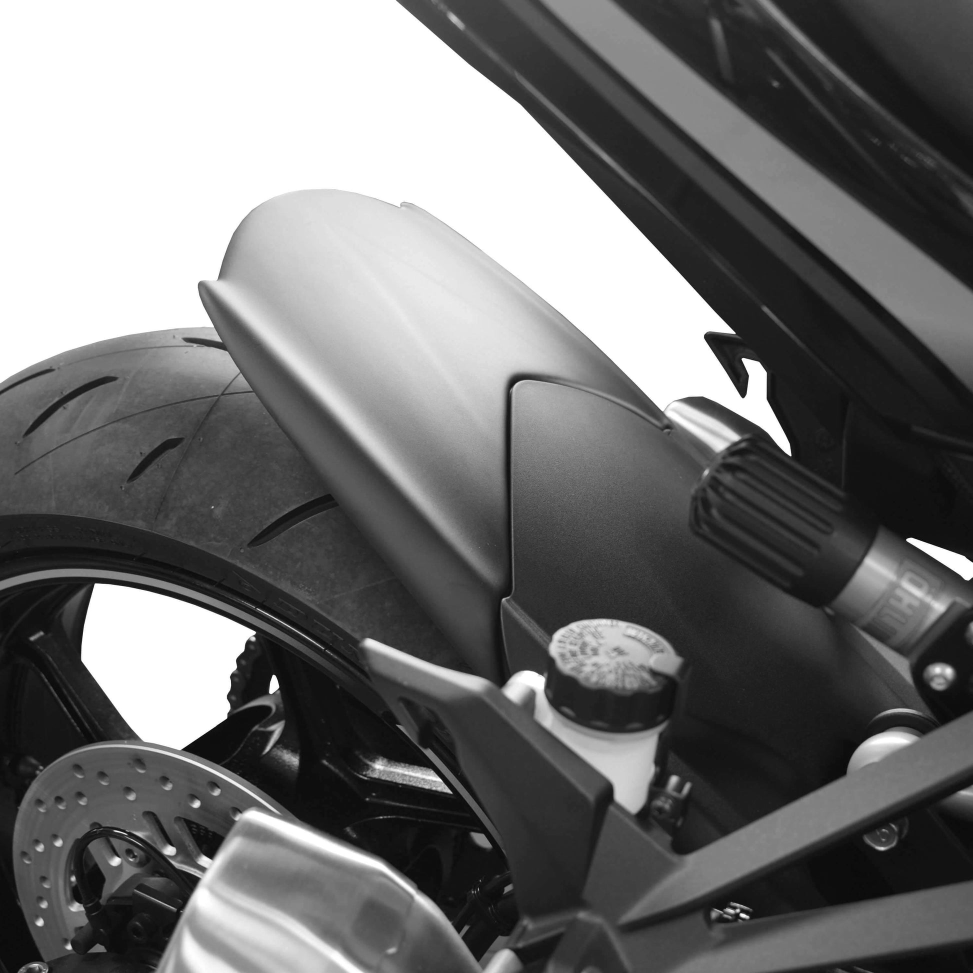 Hugger Extension | Matte Black | Kawasaki Z 1000 2010>2016 - Bikerr