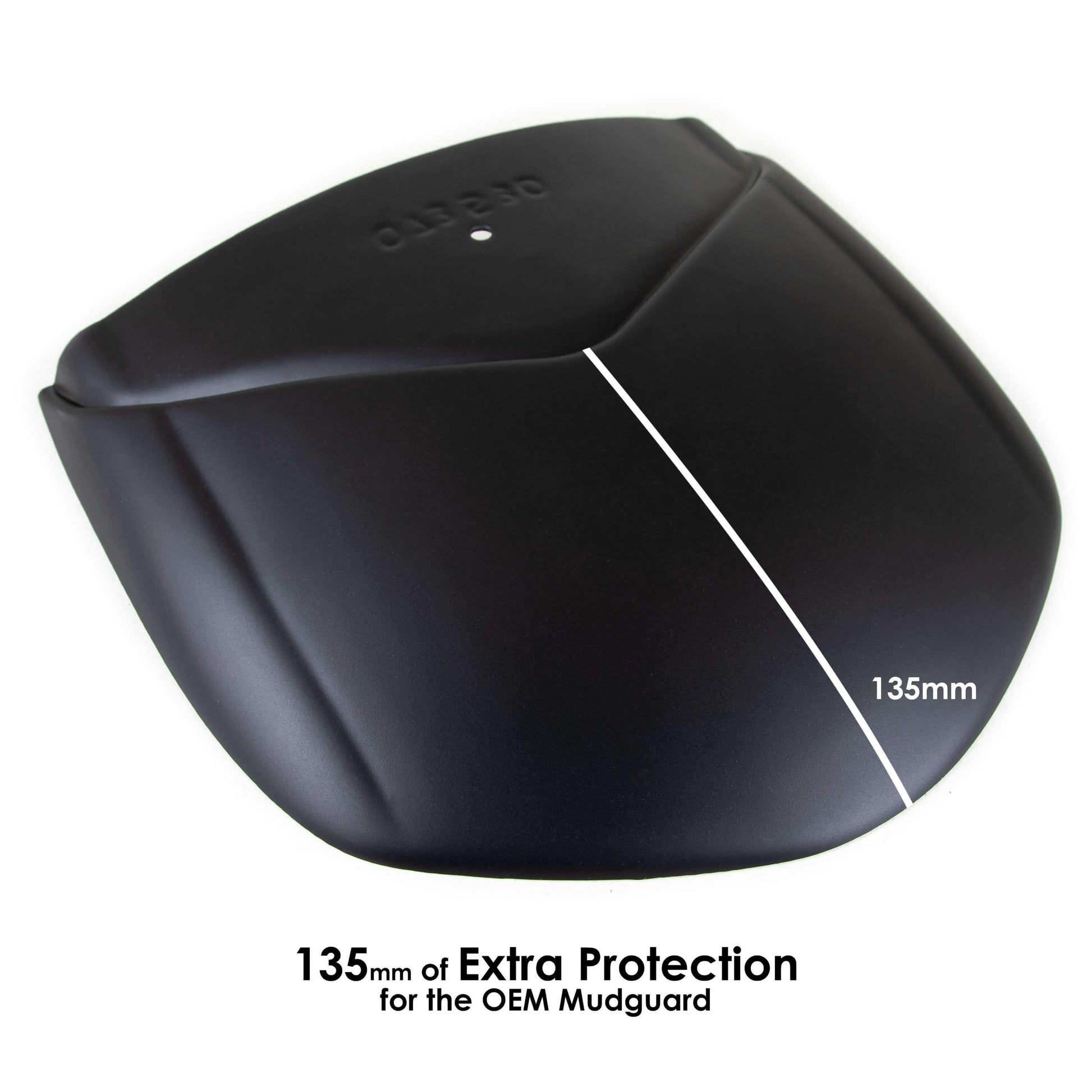 Hugger Extension | Matte Black | Kawasaki Z 1000 2010>2016 - Bikerr