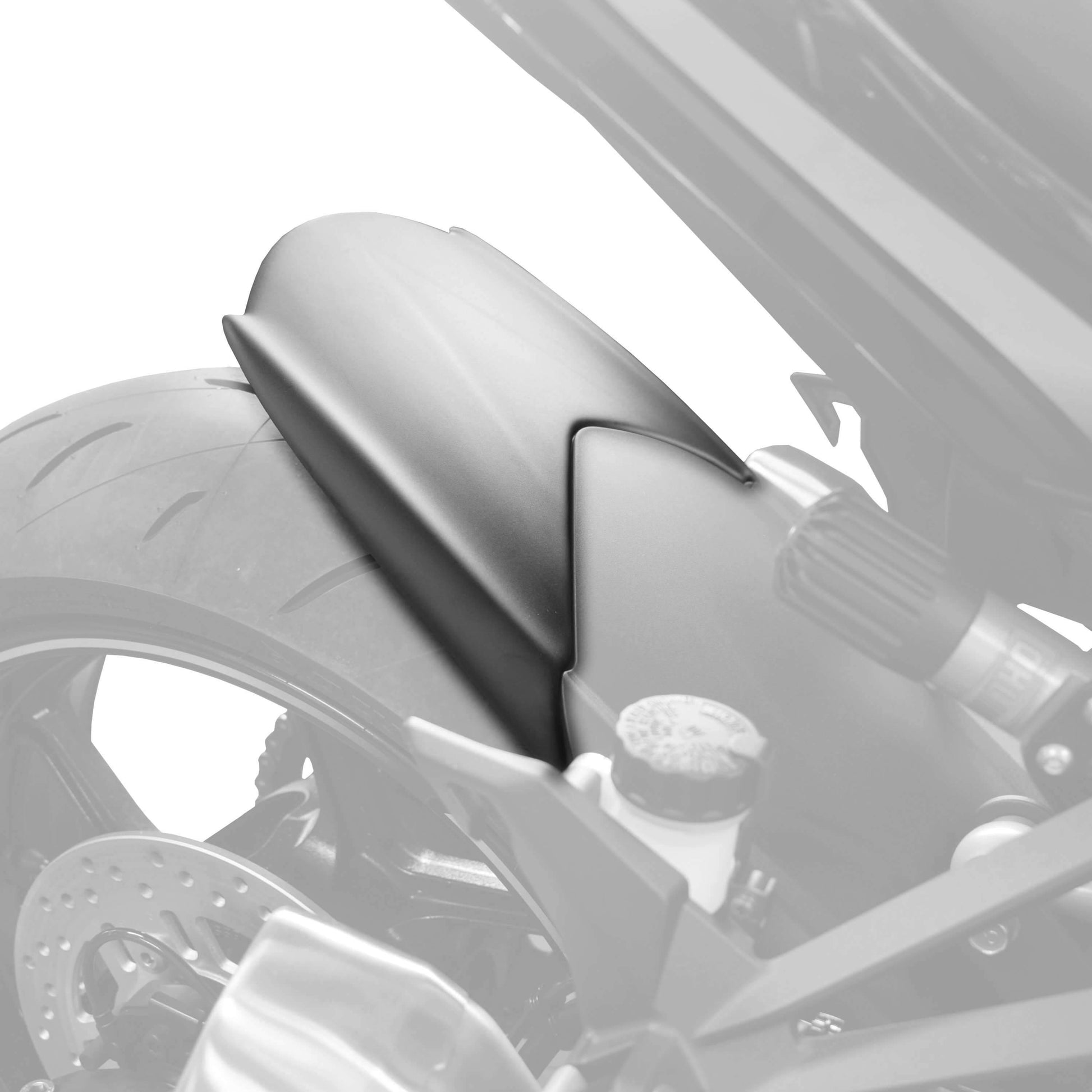 Hugger Extension | Matte Black | Kawasaki Z 1000 2010>2016 - Bikerr