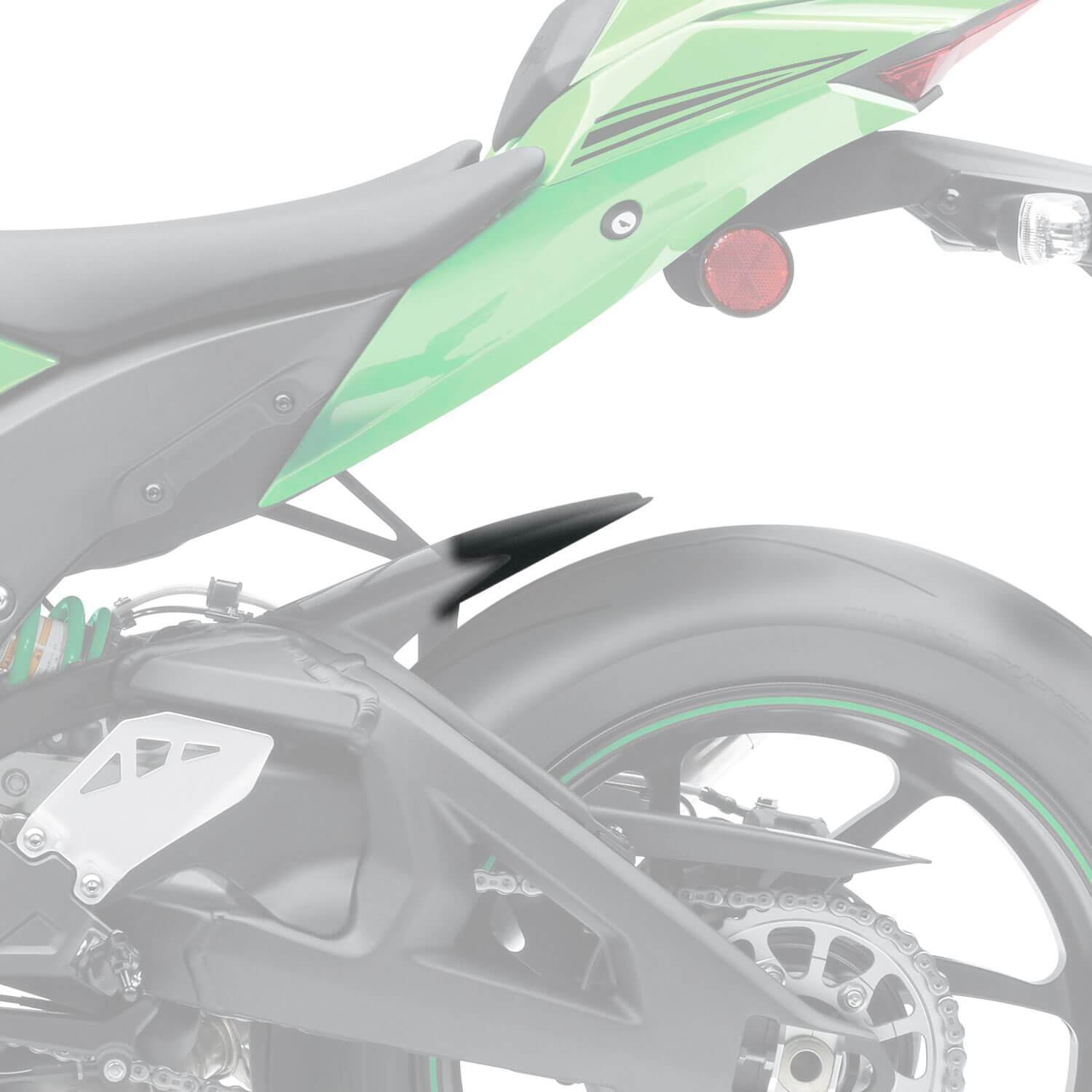 Hugger Extension | Matte Black | Kawasaki ZX10-R 2017> - Bikerr