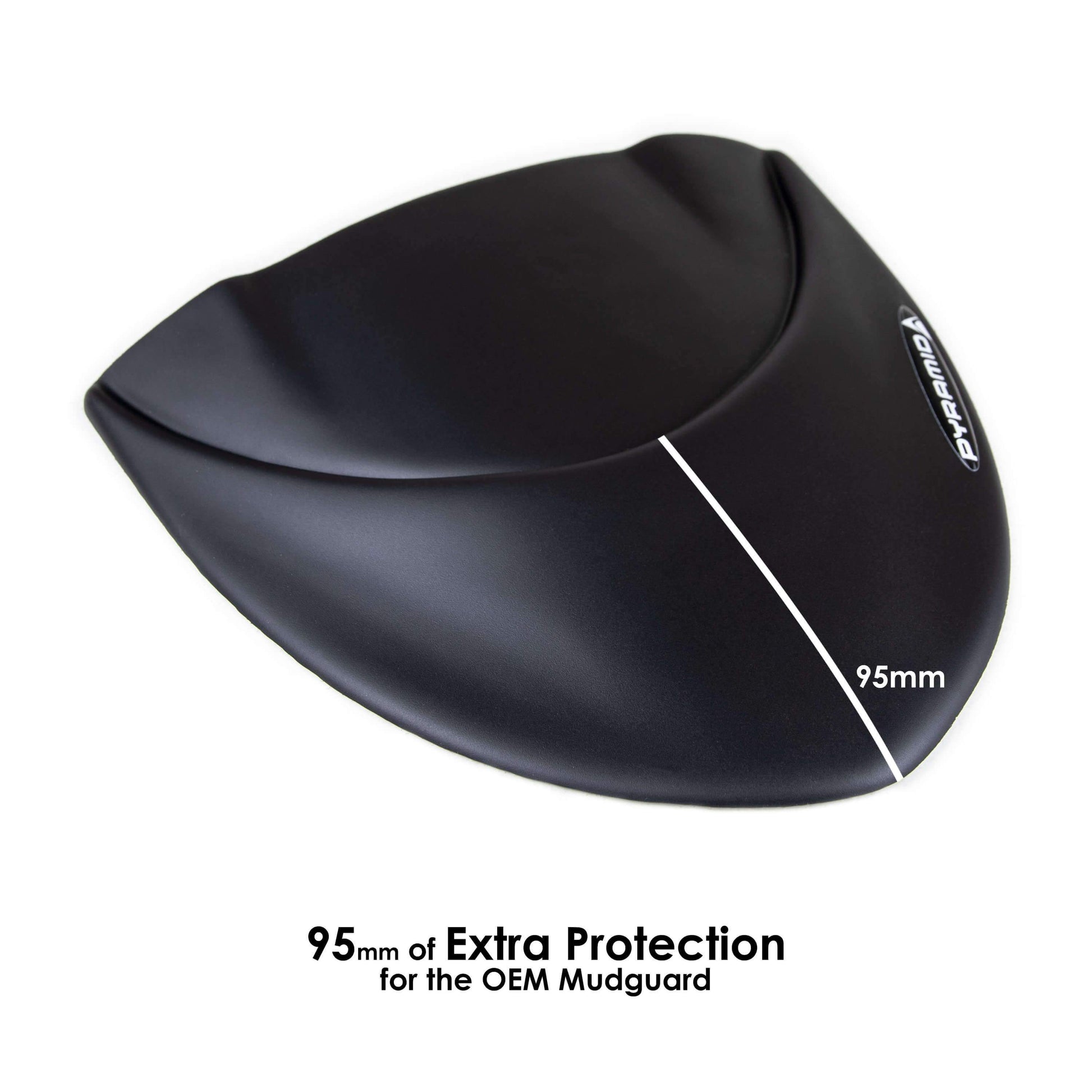Hugger Extension | Matte Black | Triumph Tiger 1050 2007>2011 - Bikerr