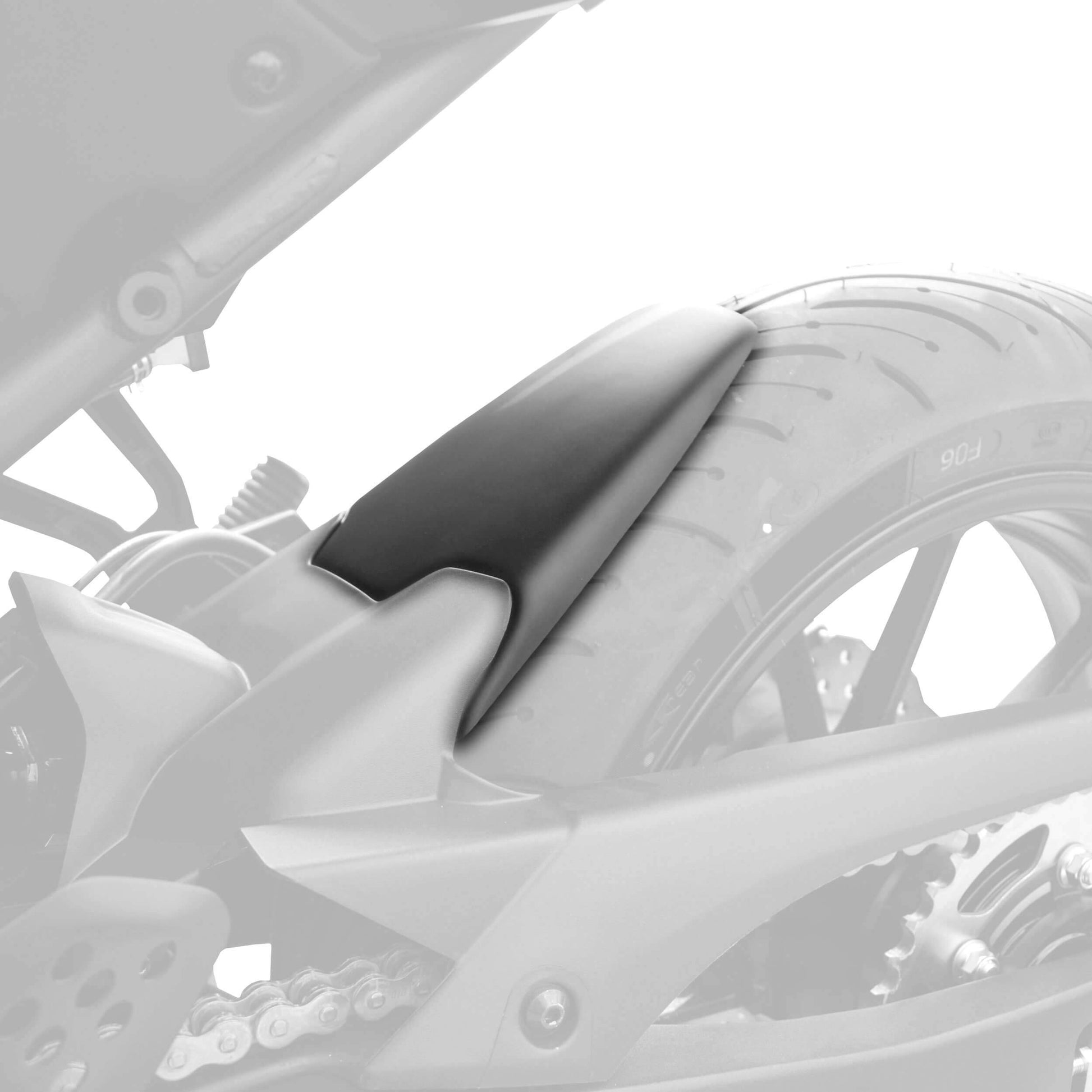 Hugger Extension | Matte Black | Yamaha MT-07 2018> - Bikerr
