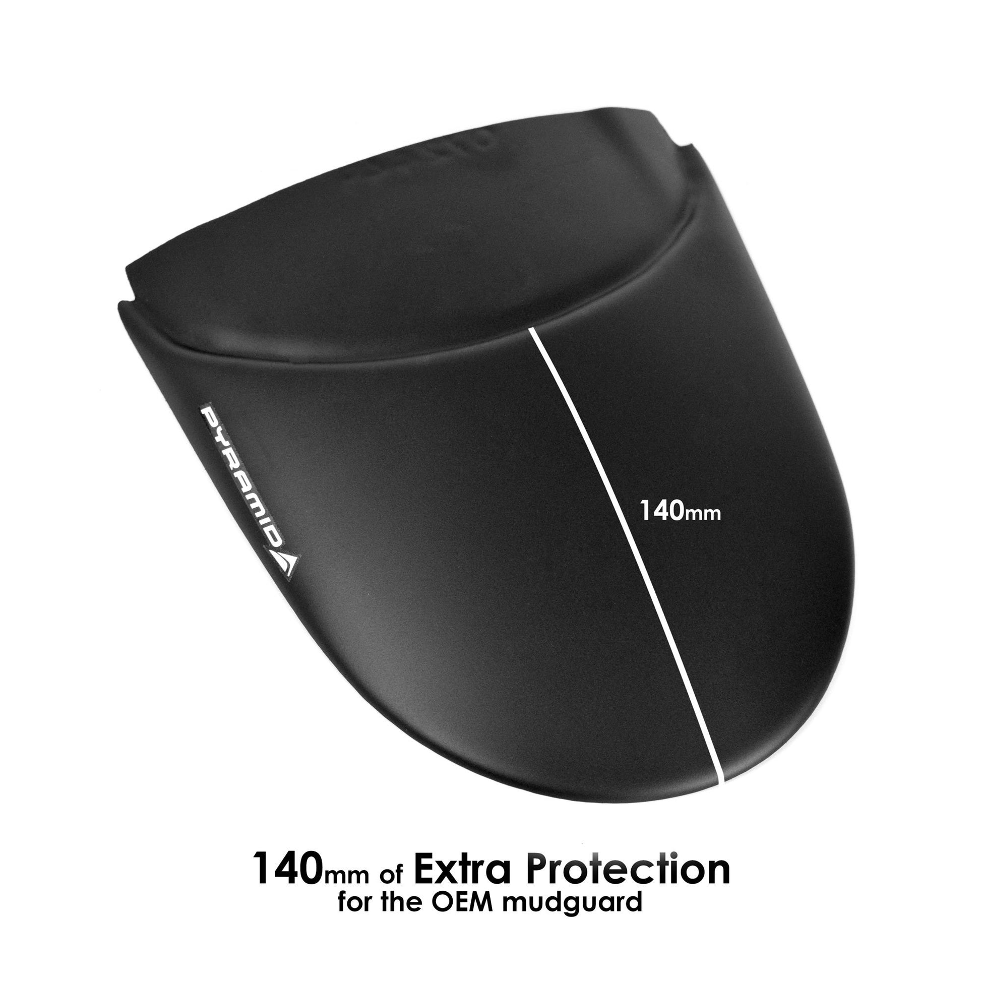 Hugger Extension | Matte Black | Yamaha MT-09 2021> - Bikerr