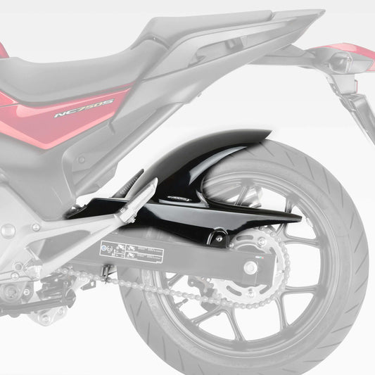 Hugger | Gloss Black | Honda NC 700 S 2012> - Bikerr