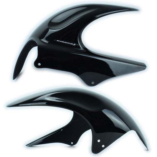 Hugger | Gloss Black | Kawasaki KLV 1000 2004>2006 - Bikerr