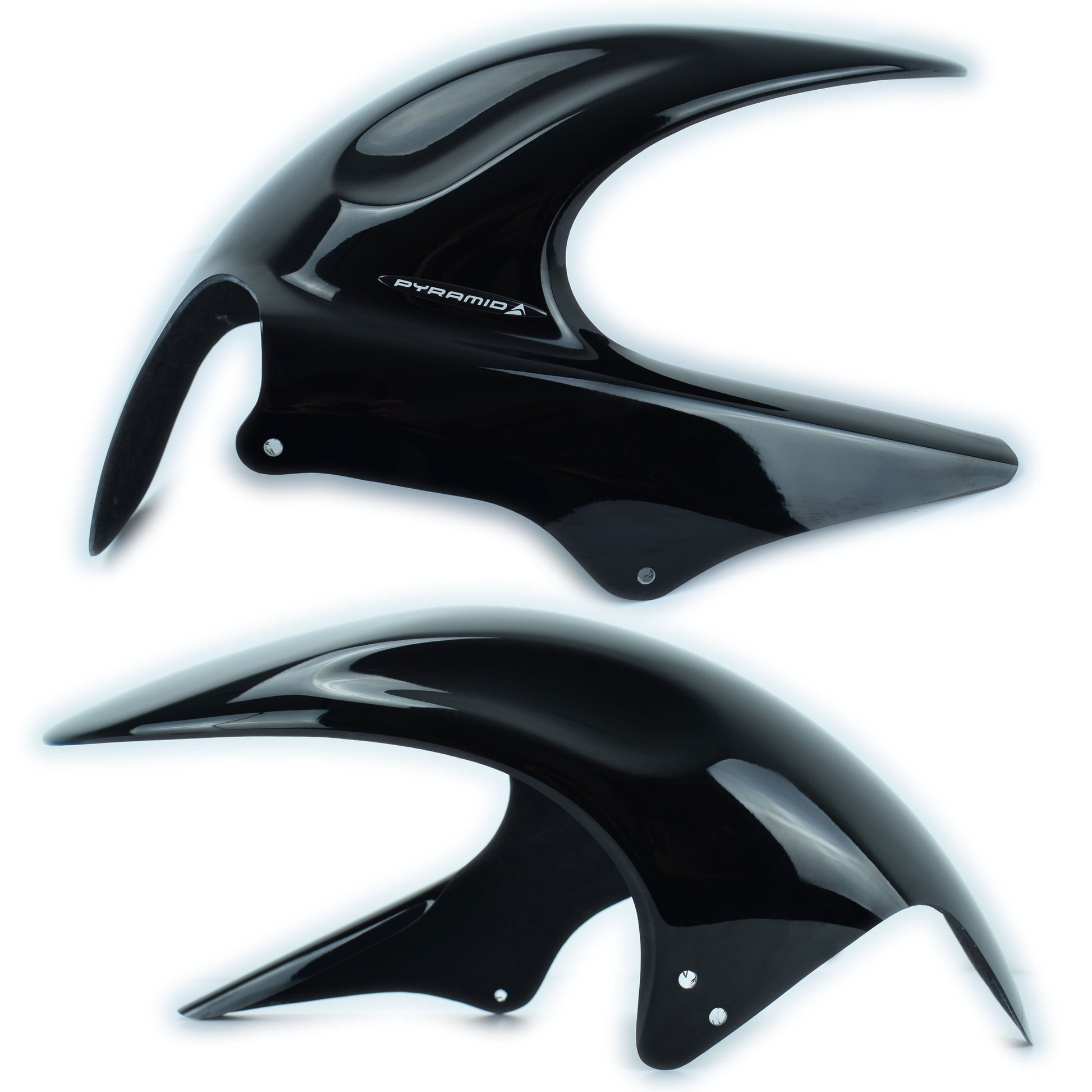 Hugger | Gloss Black | Kawasaki KLV 1000 2004>2006 - Bikerr