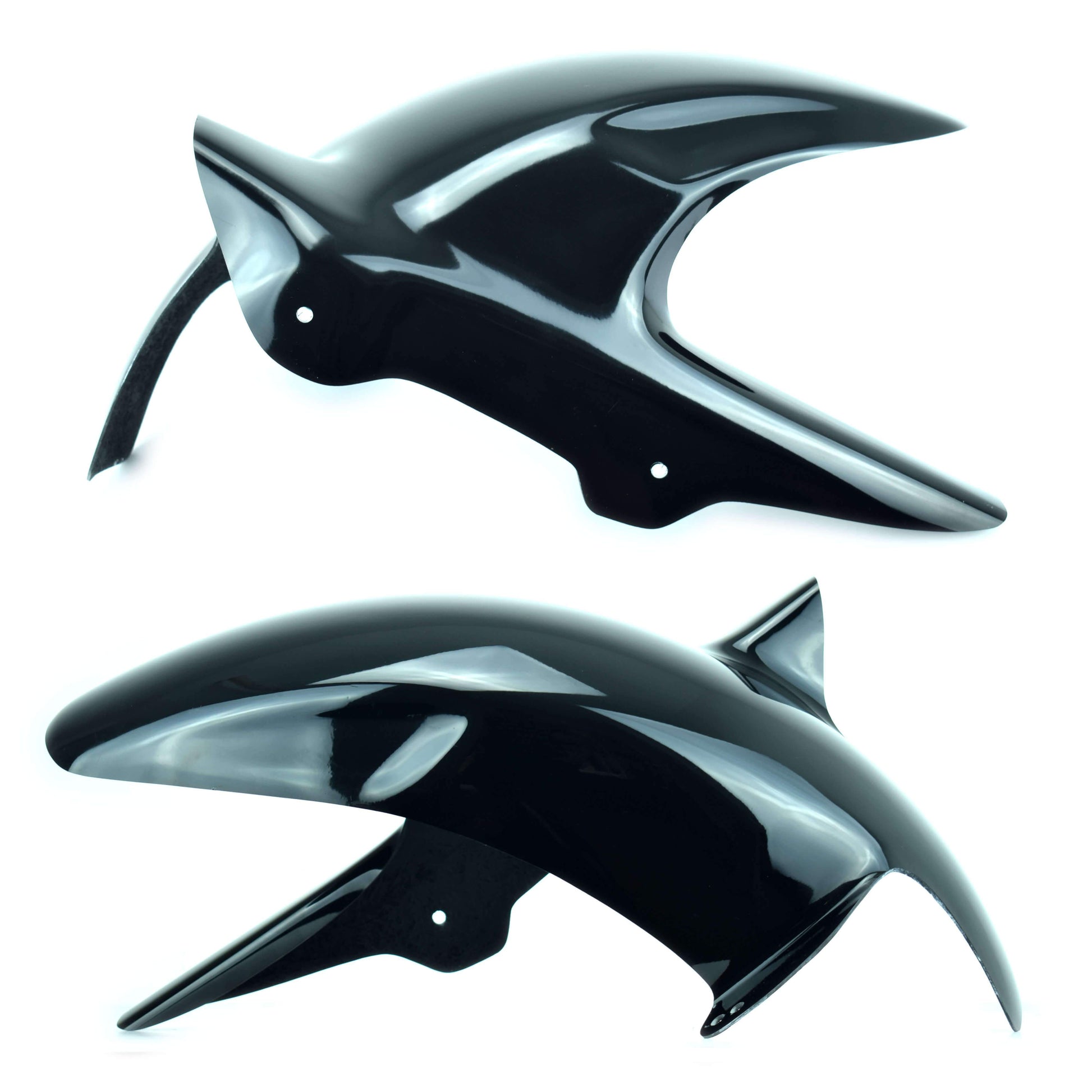 Hugger | Gloss Black | Yamaha FZS 600 Fazer 2002>2003 - Bikerr