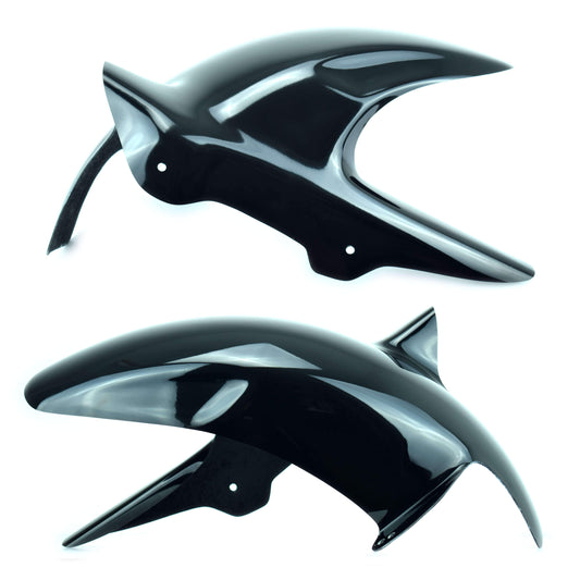 Hugger | Gloss Black | Yamaha FZS 600 Fazer 2002>2003 - Bikerr
