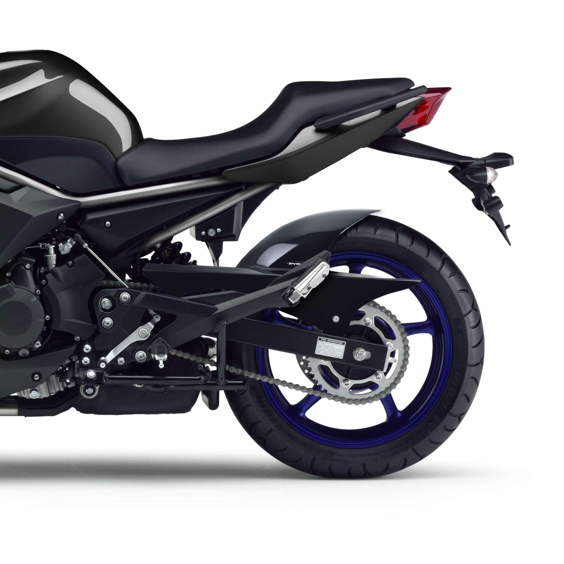 Hugger | Gloss Black | Yamaha XJ6 2009>2016 - Bikerr