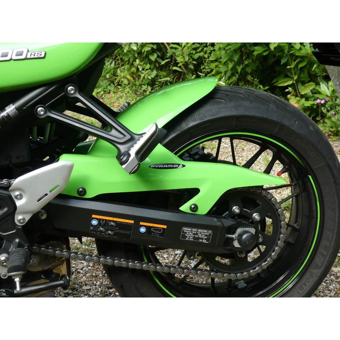 Hugger | Gloss Green (Vintage Lime Green) | Kawasaki Z 900 RS 2018>