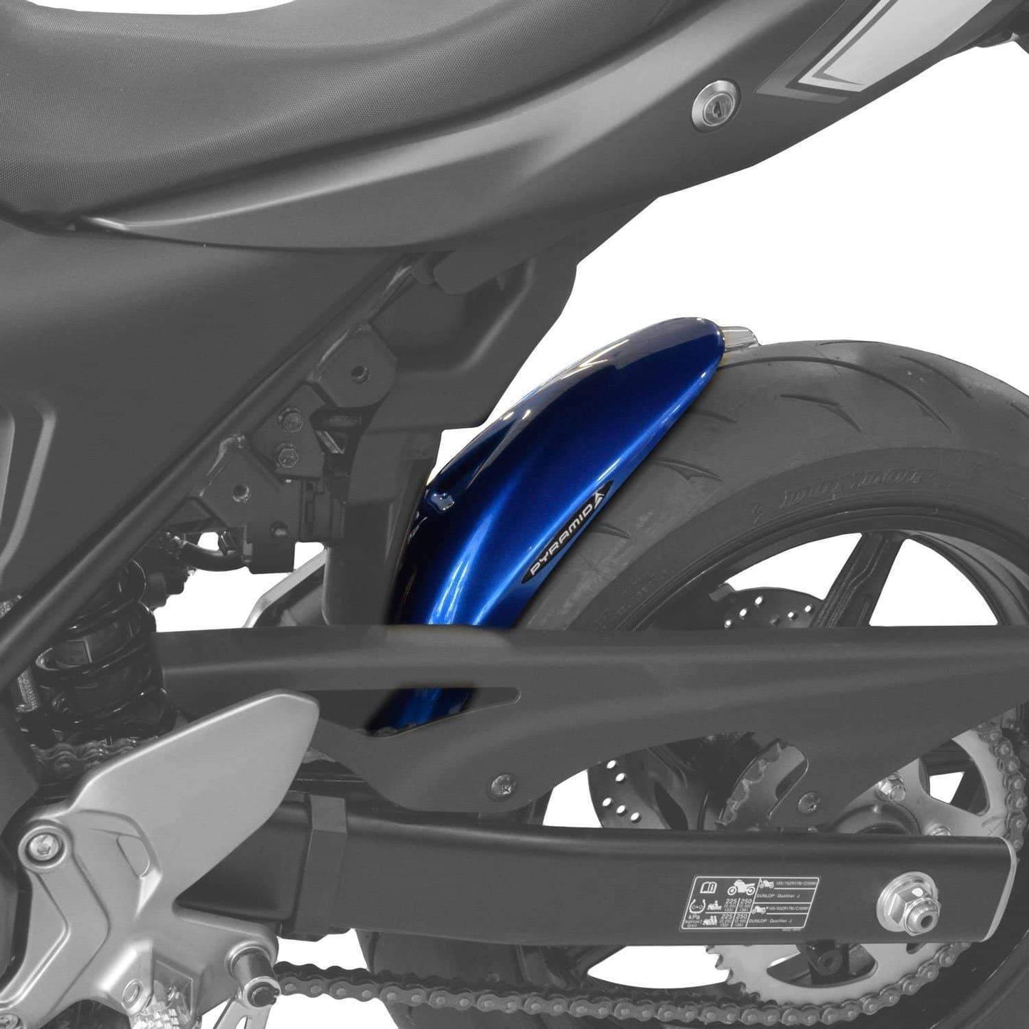 Hugger | Matte Black | Suzuki SFV 650 Gladius 2009>2016 - Bikerr