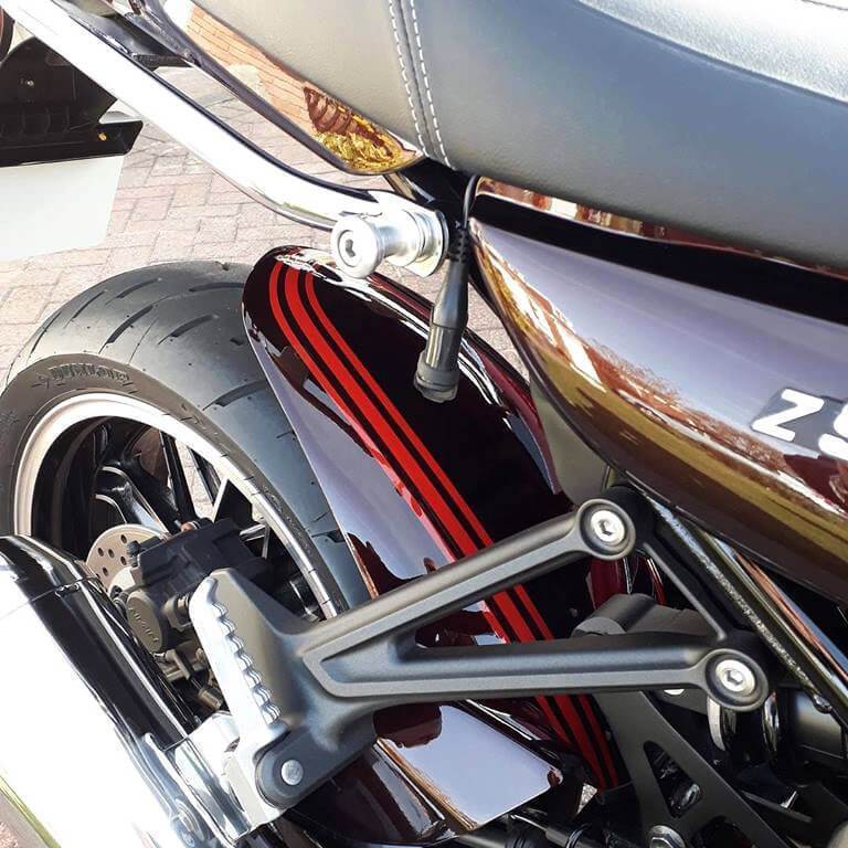 Hugger | Metallic Brown/Metallic Orange (Candytone Brown/Candytone Orange) | Kawasaki Z 900 RS 2018>
