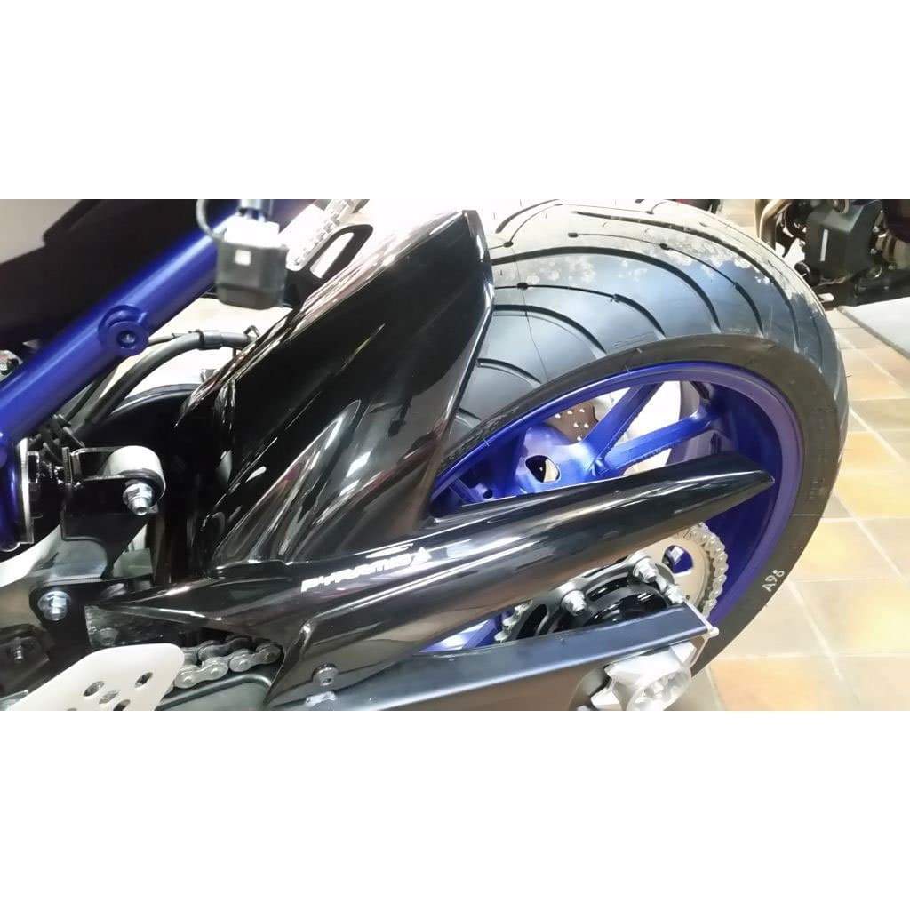 Hugger | Tech Black | Yamaha Tracer 700 2016>2019 - Bikerr