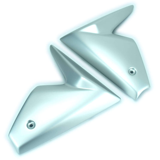 Radiator Cheeks | Matte Silver | Yamaha MT-09 2013>2016 - Bikerr