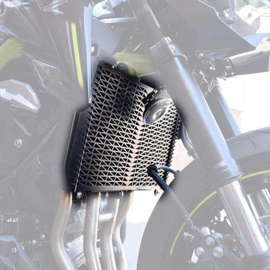 Radiator Guard | Matte Black | Kawasaki Z 900 2017> - Bikerr
