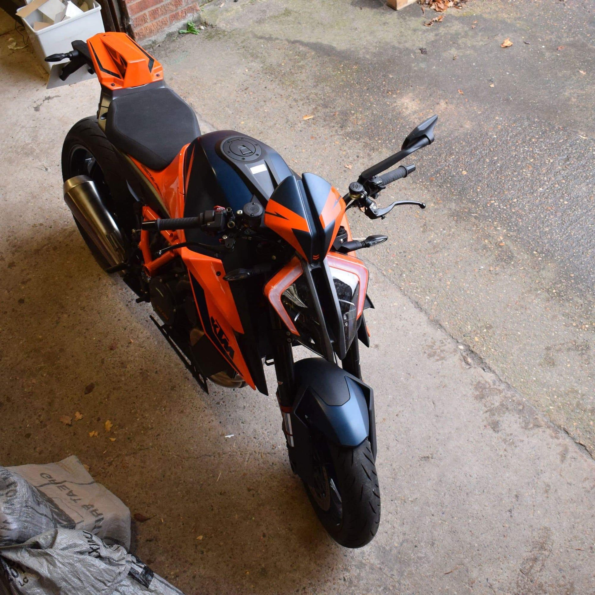 Seat Cowl | Gloss Orange & Gloss Blue | KTM 1290 Superduke R 2020> - Bikerr
