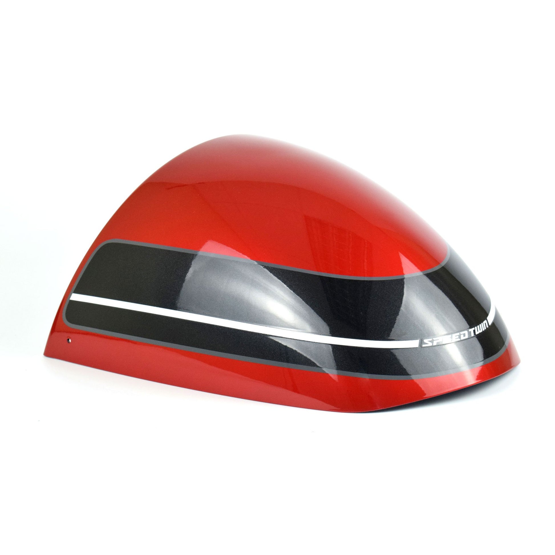 Seat Cowl | Korosi Red & Storm Grey | Triumph Speed Twin 2019> - Bikerr