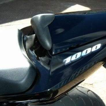 Seat Pad | Black | Suzuki GSXR 1000 2003>2004 - Bikerr