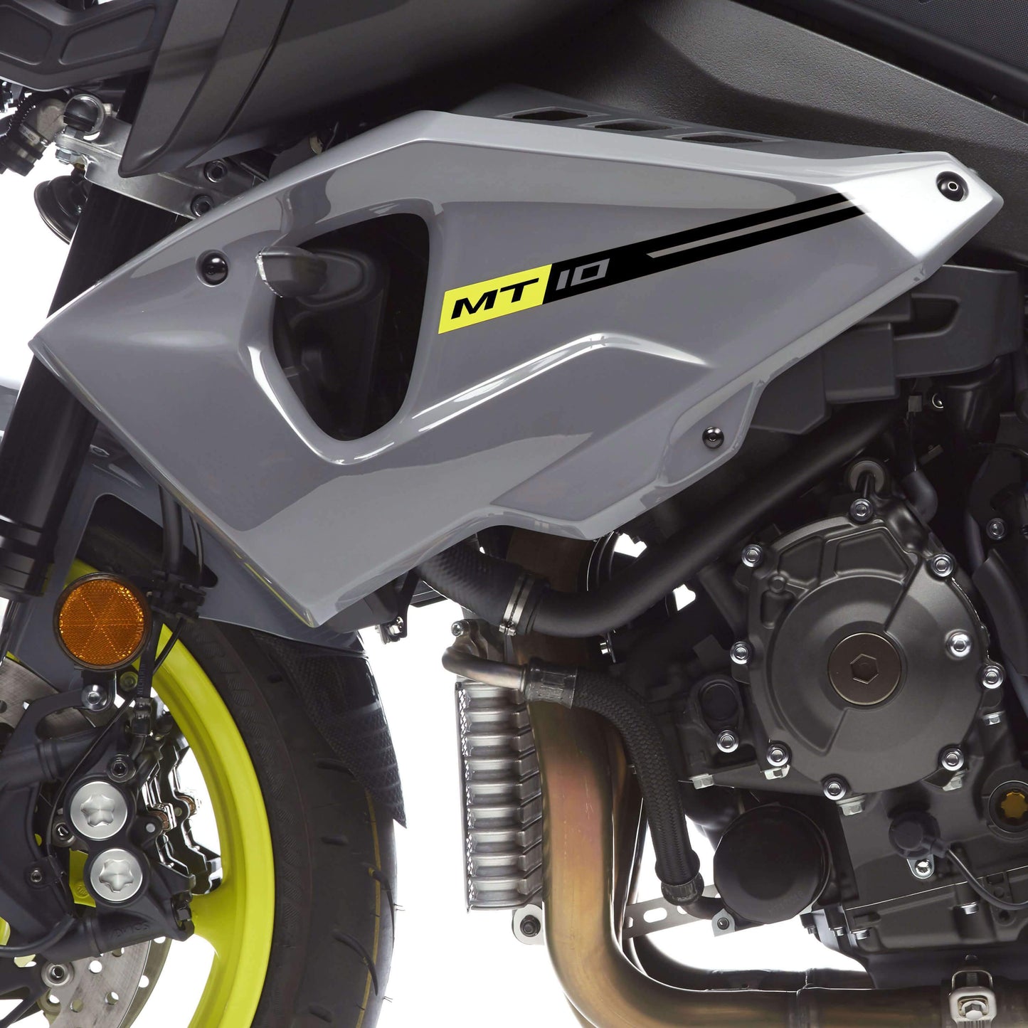 Sport Fairing Panels | Gloss Grey (Nimbus Grey) | Yamaha MT-10 2016>
