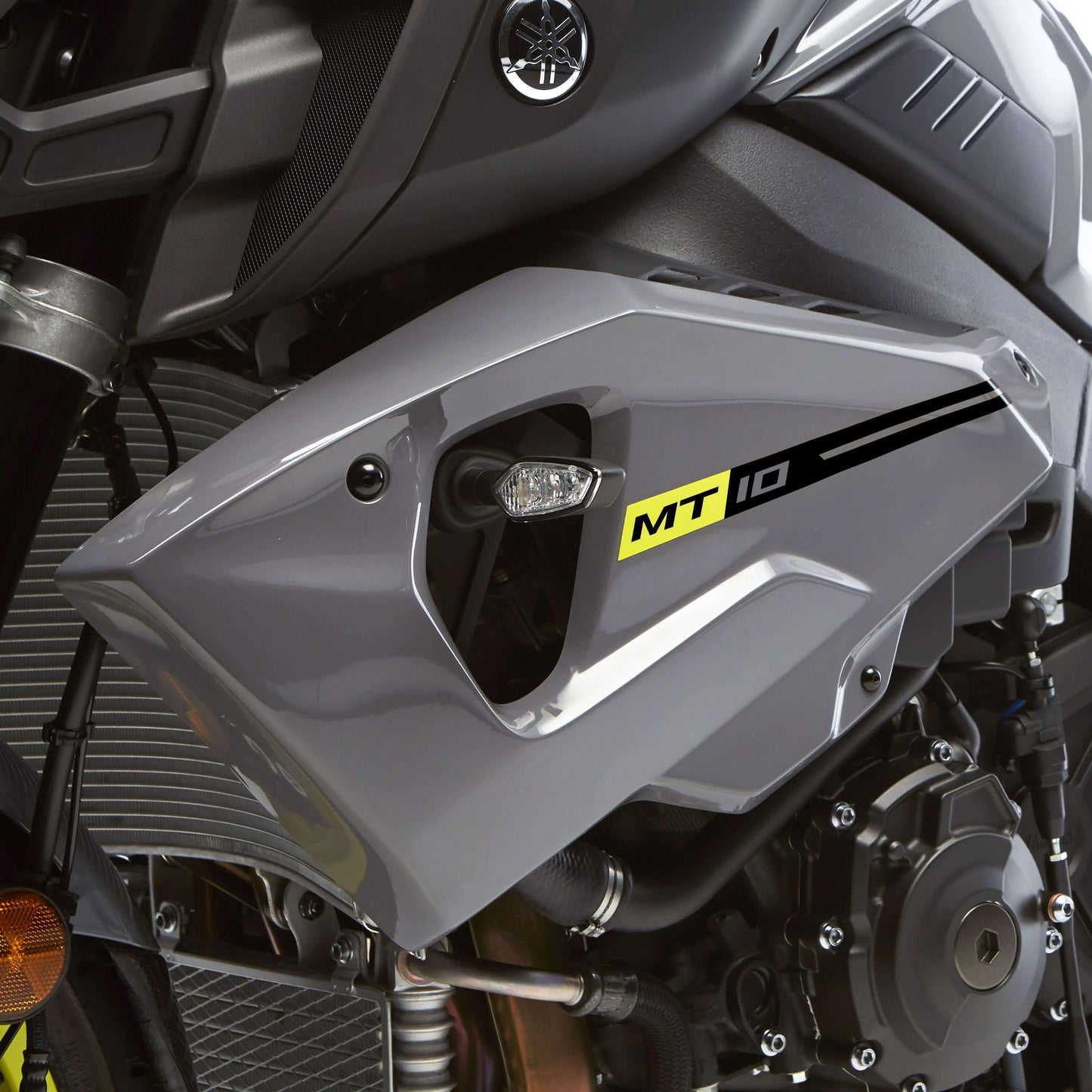 Sport Fairing Panels | Gloss Grey (Nimbus Grey) | Yamaha MT-10 2016>