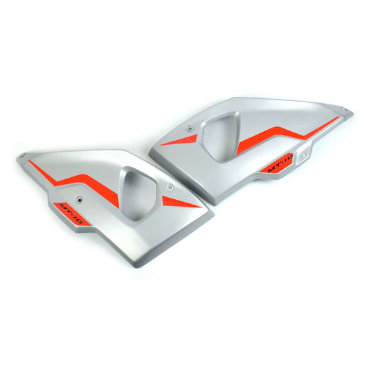 Sport Fairing Panels | Matte Grey (Ice Fluo) | Yamaha MT-10 2019> - Bikerr