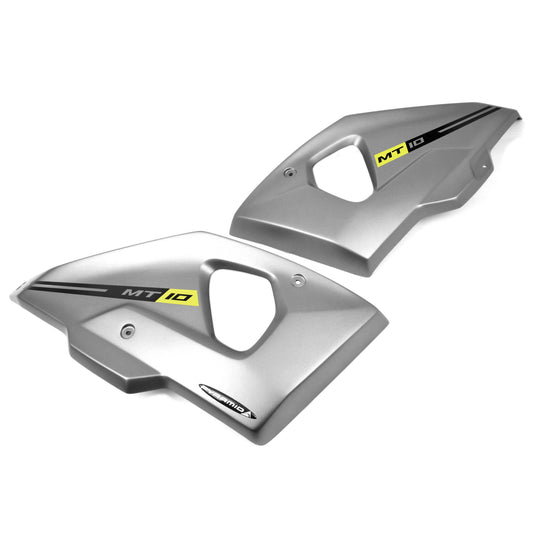 Sport Fairing Panels | Matte Metallic Grey (Night Fluo Matte) | Yamaha MT-10 2018> - Bikerr