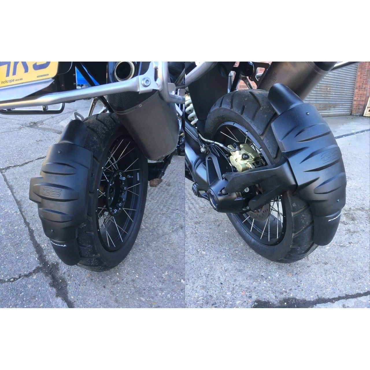 Spray Guard Extension | Matte Black | BMW R1200 GS 2013>2018