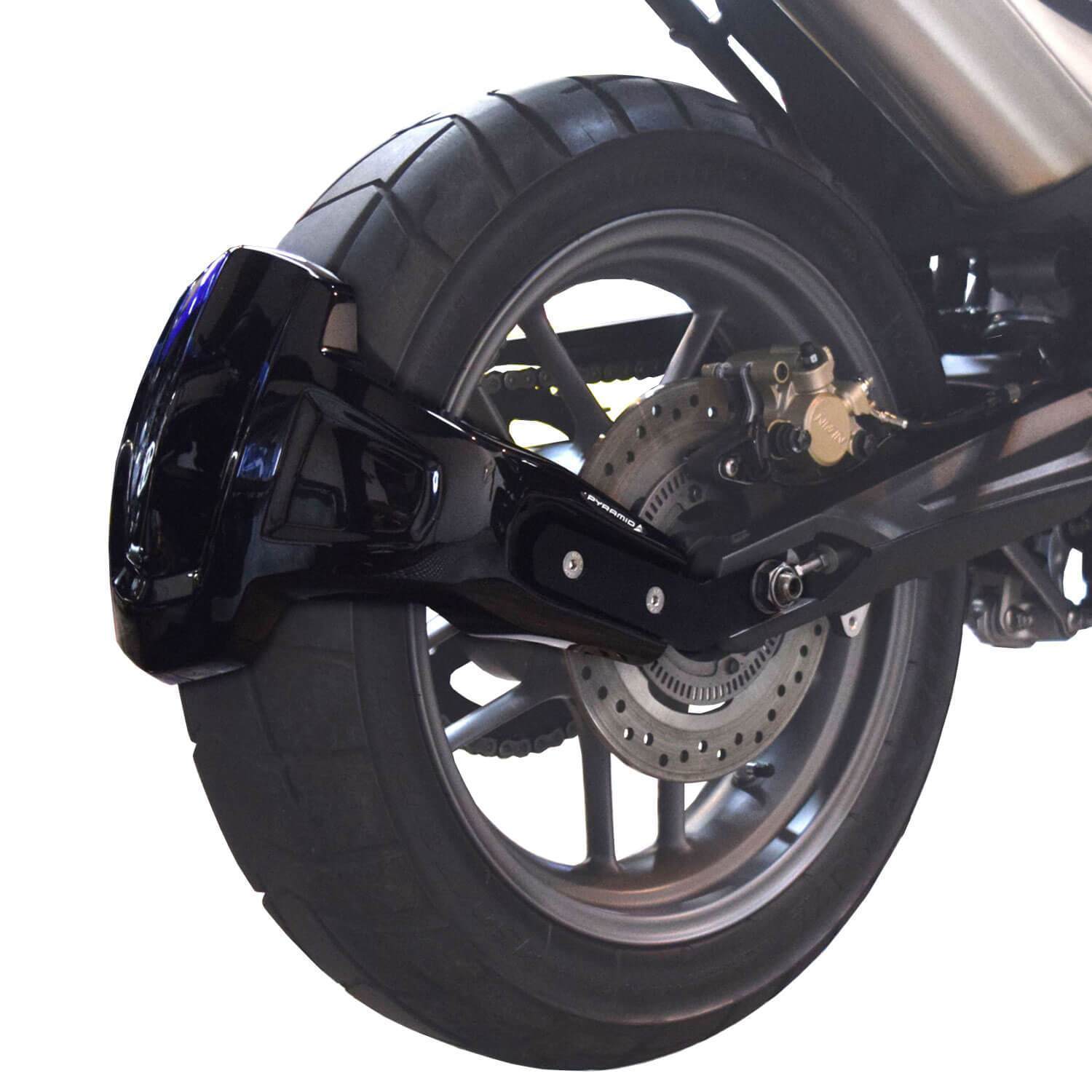 Spray Guard | Gloss Black | Triumph Tiger 800 XC/XCX/XCA/Low 2013> - Bikerr