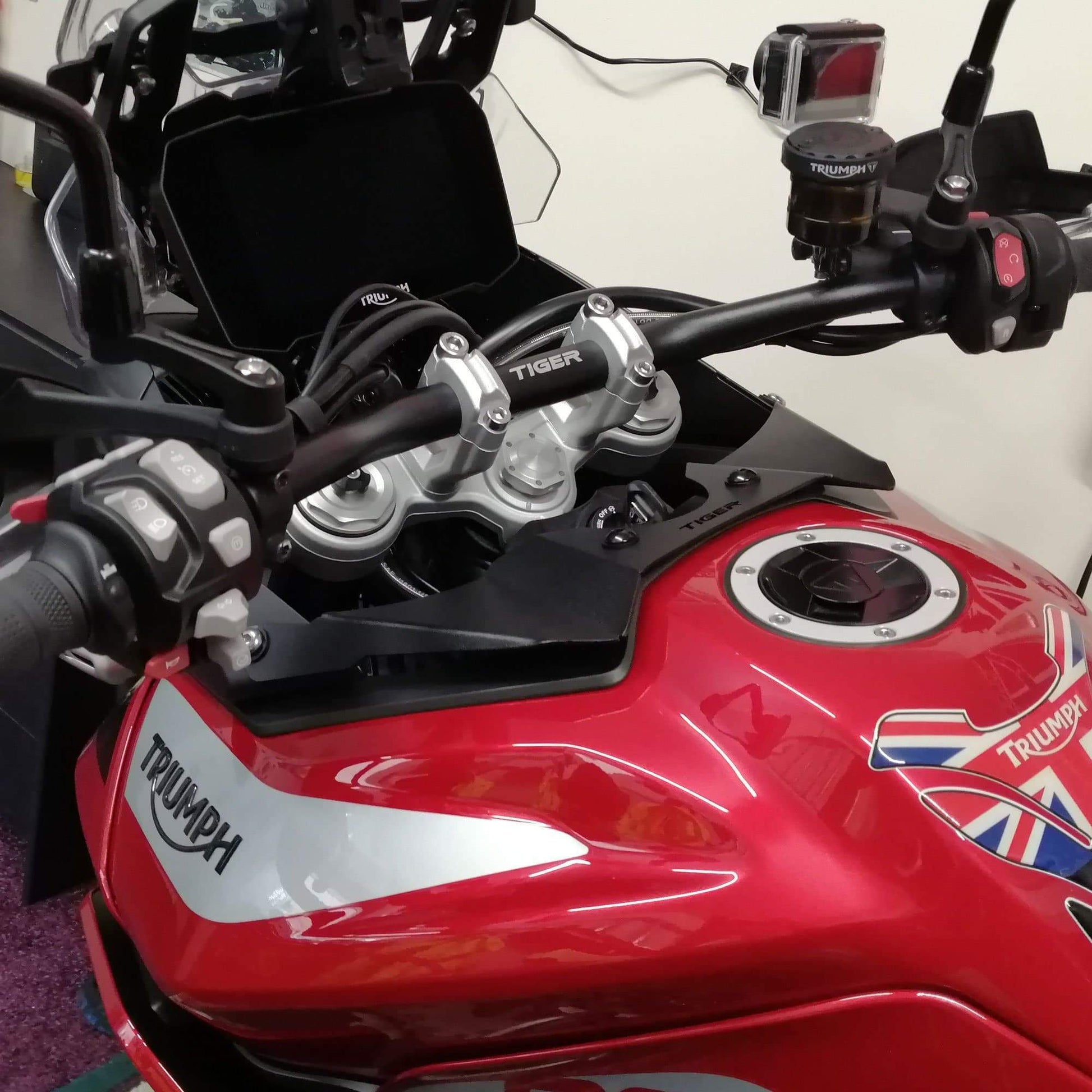 Wind Deflector | Matte Black | Triumph Tiger 850 Sport 2021> - Bikerr