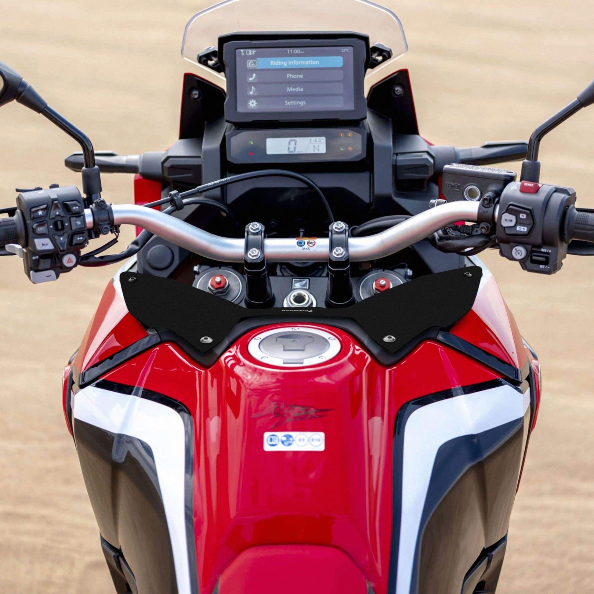 Wind Deflector | White | Honda CRF 1100 L Africa Twin 2020> - Bikerr