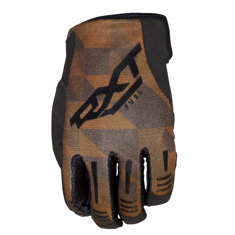 Fuel Mx Camo Brown/Black Gloves - Bikerr
