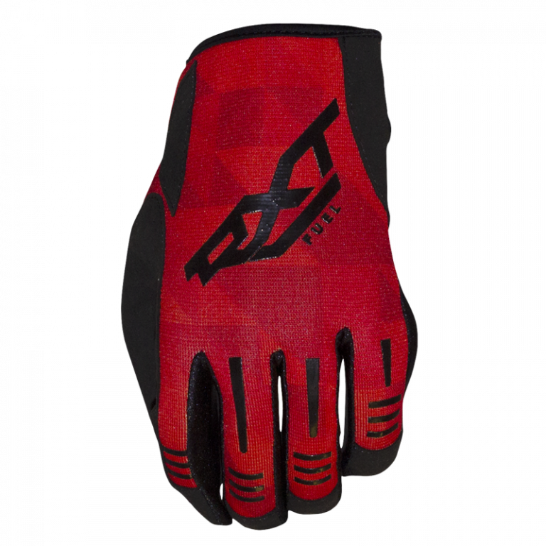 Fuel Mx Junior Red/Black Gloves - Bikerr