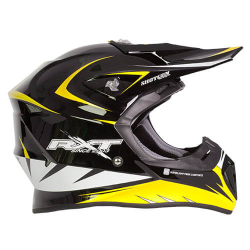 Edge Black Yellow Helmet - Bikerr