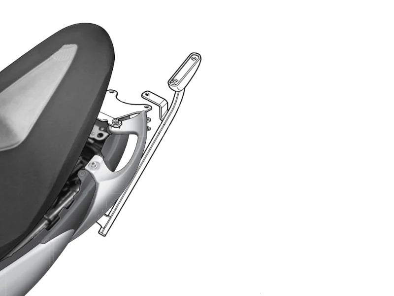Top Case Mount Suzuki Gladius 650 '09 16 (Suit Sh39 59) #1 - Bikerr