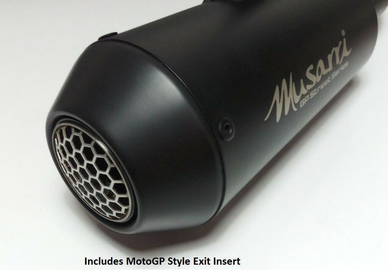 Suzuki GSR750 11-16 / GSXS750 16-21 - Musarri Street Series GP Slip-on Exhaust - Bikerr