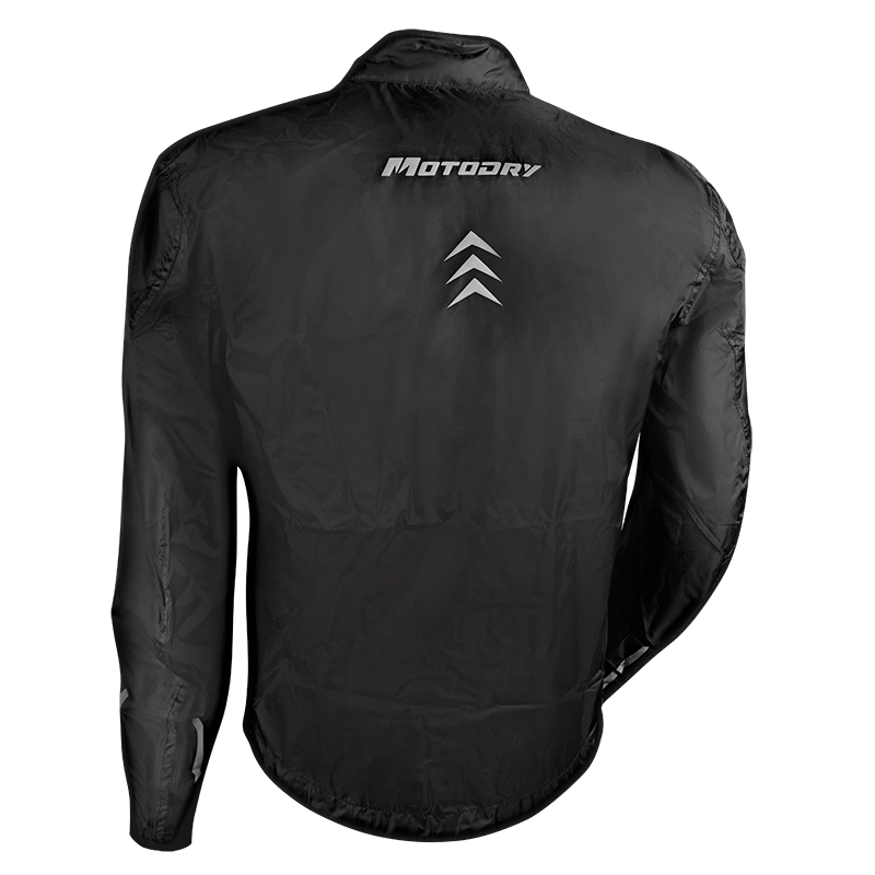 Ultra Vent Rain Black Jacket - Bikerr