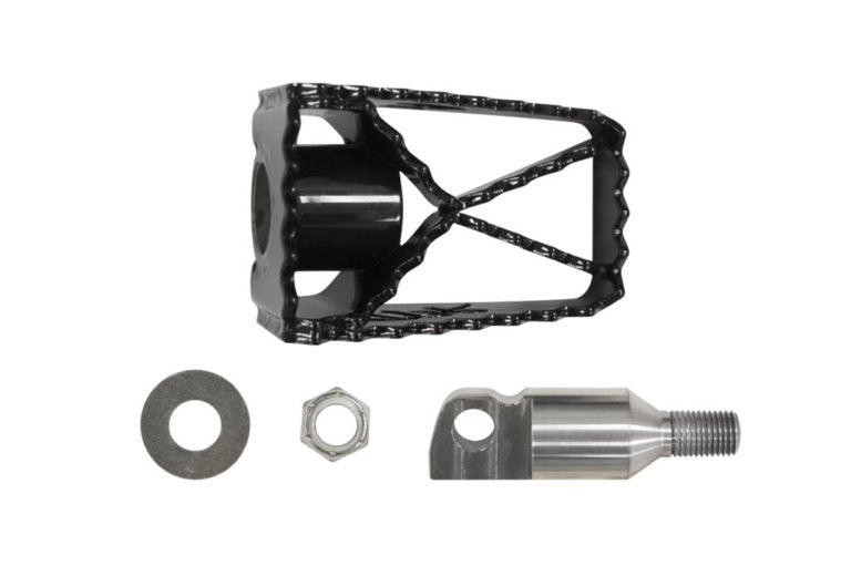 Dyna / Sportster Black Moto Footpegs - Bikerr