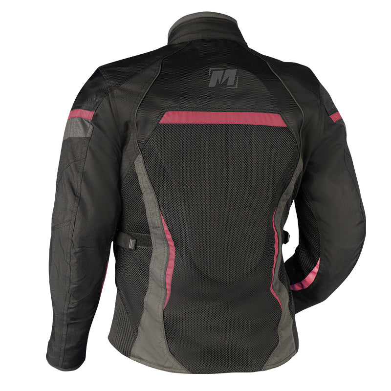 Clio Jacket Black/Magenta - Bikerr
