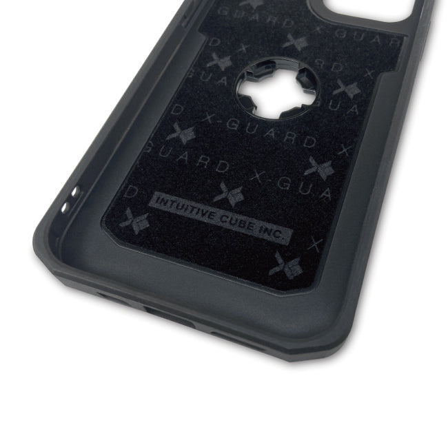 I Phone 12 Pro Max X Guard Case Carbon Fibre + Infinity Mount - Bikerr