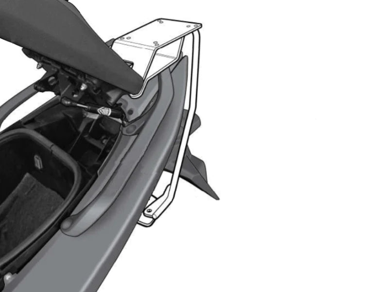 Top Case Mount Yam Tmax 530 '12 16 (Suit Sh29 59) ** - Bikerr