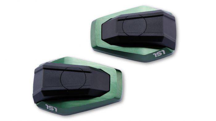 Gonia Crash Pads [Colour: White] - Bikerr