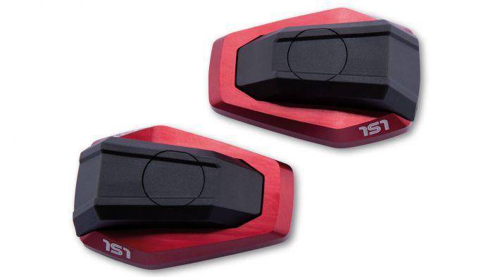 Gonia Crash Pads [Colour: White] - Bikerr