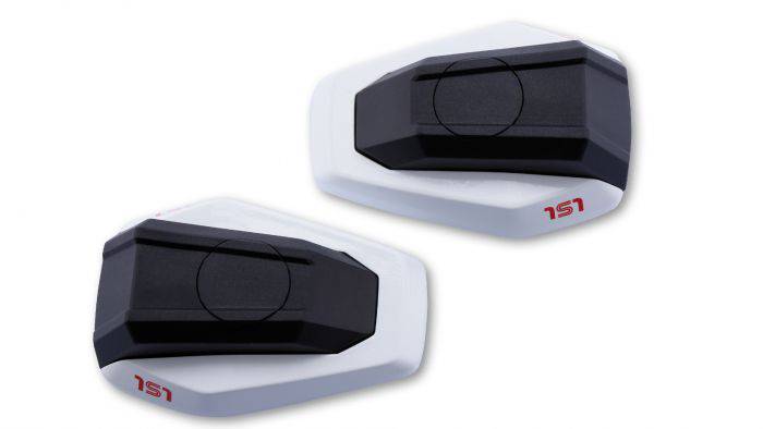 Gonia Crash Pads [Colour: White] - Bikerr