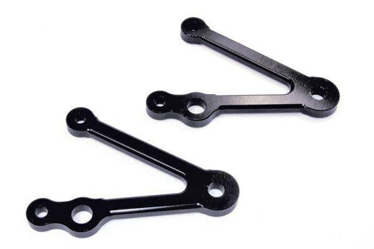 Headlight Brackets (Long) With Indicator Mount - Bikerr