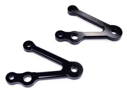 Headlight Brackets (Short) With Indicator Mount - Bikerr