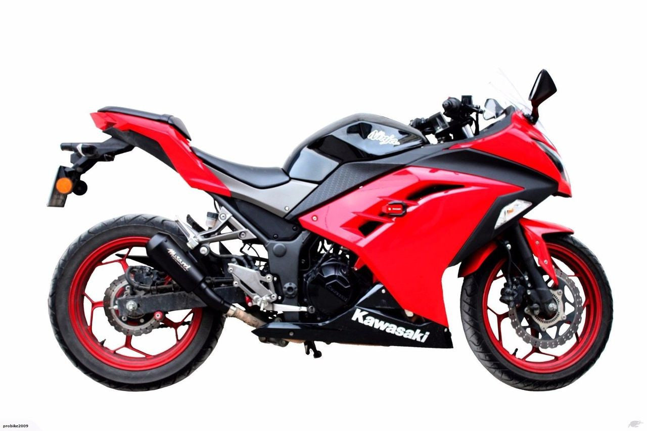 Kawasaki Ninja 300 2013-2017 - Musarri GP Street Series Slip-on Exhaust - Bikerr