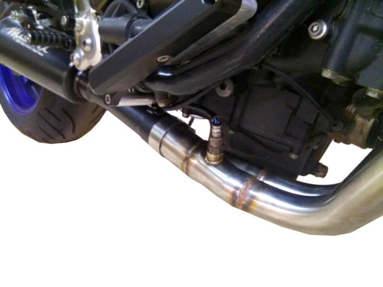 Yamaha MT 07 2014-2022 Musarri Street Series GP Full System Exhaust - Black - Bikerr